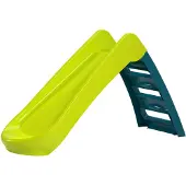 Palplay glijbaan - opvouwbaar 1,2 m - lemon/blauw