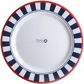 Marine Business Venezia Flat Dish 6 Units Zilver 25 cm