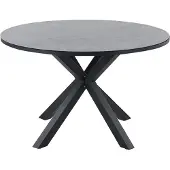 Beliani MALETTO - Ronde tafel-Grijs-Aluminium