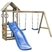 Swing King Swingking Speeltoestel Met Glijbaan Tour Maria Blauw 175cm