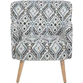 Beliani TUMBA - Fauteuil-Multicolor-Polyester