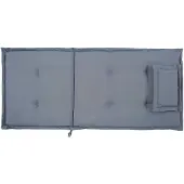 Beliani TOSCANA - Zitkussen-Blauw-Polyester