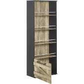 Beliani SALTER - Boekenkast-Lichte houtkleur-Vezelplaat