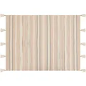 Beliani YARSELI - Plaid-Beige-Katoen