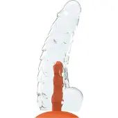 Dinoo - Primal Desires Extra Grote Dildo Met Zuignap Bronto - Transparant