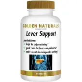 Golden naturals 2x Lever Support Vegan 60 tabletten