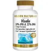 Golden naturals 2x Visolie 33% Epa & 22% Dha 180 Softgels