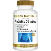 Golden naturals 2x Microbiotica 50 Miljard 90 vegacapsules