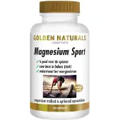 Golden naturals 2x Magnesium Sport 120 Vegacapsules