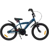 2Cycle Biker Kinderfiets - 18 inch - Blauw - Jongensfiets - 18 inch fiets