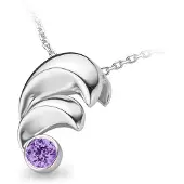 Orphelia Dames 925 Sterling Zilveren Ketting met Hanger - Zilver ZH-4690