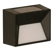 Luxform Wandlamp Solar Hybrid Intelligent Maryland Black 15 Lumen