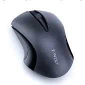 T-wolf Q2 | Draadloze muis | 1600 DPI | 2.4Ghz | Zwart | 10 meter