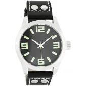 Oozoo JR Horloge Zwart/Groen | JR269