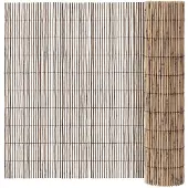 vidaXL Tuinhek, 500x90 cm, rietachtig