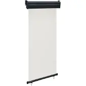 vidaXL Balkonscherm 85x250 cm crèmekleurig