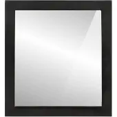 vidaXL Badkamerspiegel 55x1x60 cm glas en massief mangohout