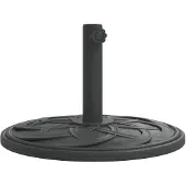 vidaXL Parasolvoet voor stok van Ø38 / 48 mm 12 kg rond