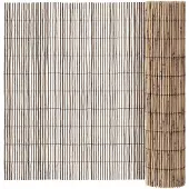 vidaXL Tuinscherm 600x90 cm riet
