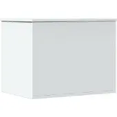 vidaXL Opbergbox 60x42x46 cm bewerkt hout wit