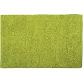 MSV Badkamerkleedje/badmat voor op de vloer - appelgroen - 45 x 70 cm - Badmatjes