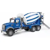 BRUDER - MACK Granite Cement mixer (02814)