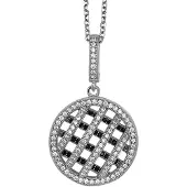 Orphelia Dames 925 Sterling Zilveren Ketting met Hanger - Zilver ZH-4836