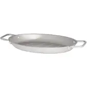 Mustang ovale RVS grill pan