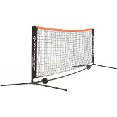 Dunlop Mini tennis/badminton net - - TU - 3m - Zwart - Oranje