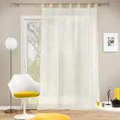 Douceur d'intérieur Vitrages CASALINA dames 140x280 cm