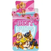 Carbotex Paw Patrol peuterdekbedovertrek 100 X 135 - 40 x 60 cm Cm Katoen