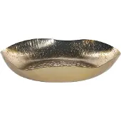 Beliani UJUNG - Decoratieve schaal-Goud-IJzer