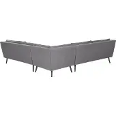 Beliani LORETELLO - Tuinsofa-Grijs-Polyester