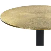 Beliani TANAMI - Bijzettafel-Goud-Aluminium