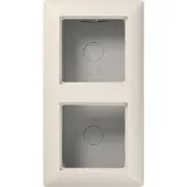 JUNG opbouwkap+raam as582aw dubbel creme