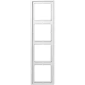 JUNG 4-voudig afdekraam LS984WW alpine wit