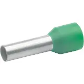 Klauke 17512 Adereindhulzen 6 mm² Deels geïsoleerd Groen 100 stuk(s)