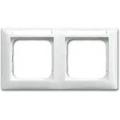 Busch-Jaeger 2CKA001754A4549 Frame Frame 2-voudig Wit, Zuiver wit (RAL 9010) 1 stuk(s)