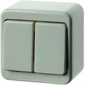 Hager Br serieschakelaar 61300540 opb creme