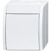 Busch-Jaeger 2CKA001085A1627 Wiptoets IP44 Wit