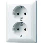JUNG AS500 Wandcontactdoos (WCD schakelmateriaal) - AS5020NKIUWW