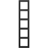 JUNG Accessoires schakelprogramma, Inbouwraam 5f anth mt LS / LS 990 AL2985AN