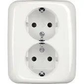 Busch-Jaeger Stopcontacten, SCHUKO dubbel stopcontact