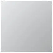 JUNG Blindplaat, aluminium, compleet met bevestigingsring, type AL 2994 B, artikelnummer AL2994B
