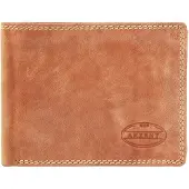 Akzent Heren portemonnee Leer Bruin Used Look