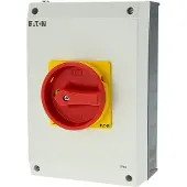 Eaton Power Quality P3-100/I5/SVB/N, Draaischakelaar, 3-polig, Grijs, Rood