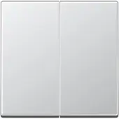 JUNG A595AL Knop Inzetstuk 1-voudig Aluminium 1 stuk(s)