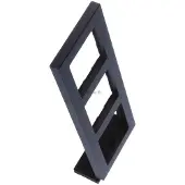 JUNG Afdekraam 3-voudig A550 grafietzwart mat A5583BFSWM