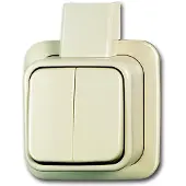 Abb Busch-Jaeger Bj 2xseriesch 2601/5apj-mp-ap opb creme