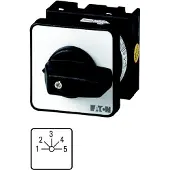 Eaton Power Quality T0-3-8232/E, Schakelaar, 1-polig, Zwart, Wit, IP65, 48 mm, 100 mm